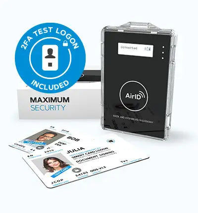 AirID 2 – Wireless Smart Card Reader & FIDO Authenticator (Product Evaluation Kit)